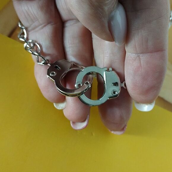 Handcuff Belly Chain Jewelry  - Picture 4 of 5